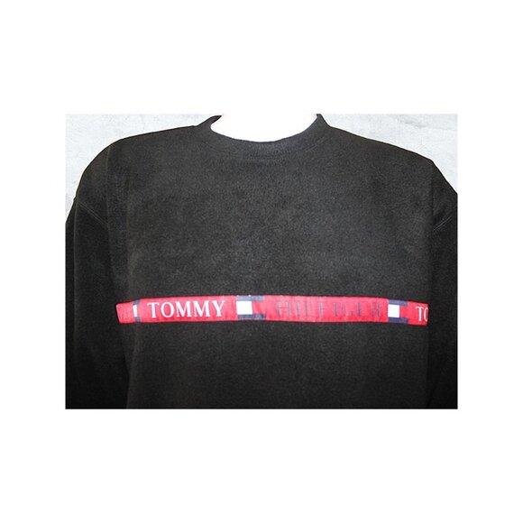 TOMMY HILFIGER '90s Bold Logo Fleece Pullover - Picture 3 of 10